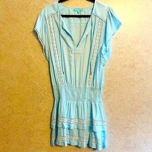 MELISSA ODABASH SHORT SLEEVE‎ MINI DRESS